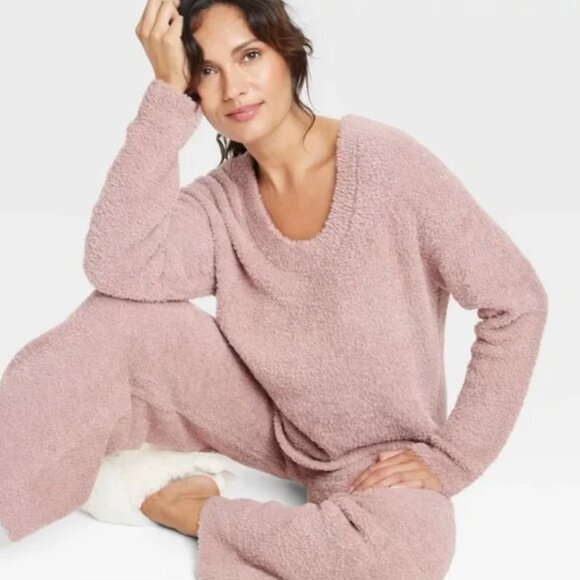 Stars Above Target Mauve Rose Loungewear Sweater Set Size XXL - Picture 1 of 11